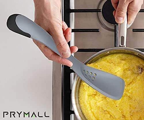 Spatula is perfect for making eggs